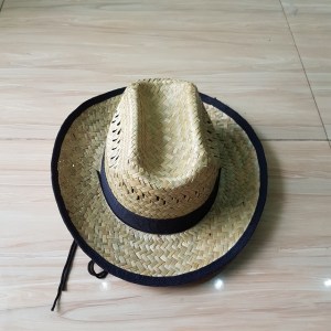 カウボーイの麦わら帽子