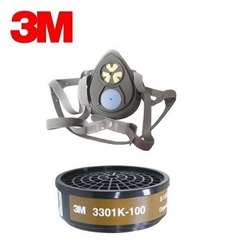 3M 3100 マスクレスピレーターセットとフィルター 3301K-100