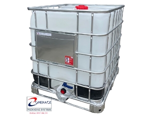 ゾーンパック1000LプラスチックIBCタンク