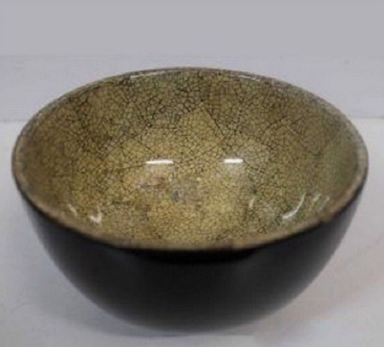 卵殻漆器のボウル