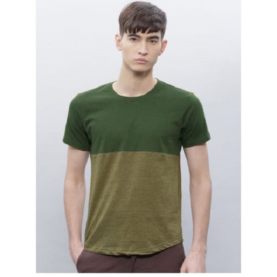 ラウンドネックTシャツ
