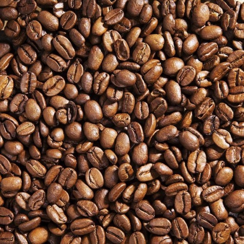 温かいアラビカコーヒー豆