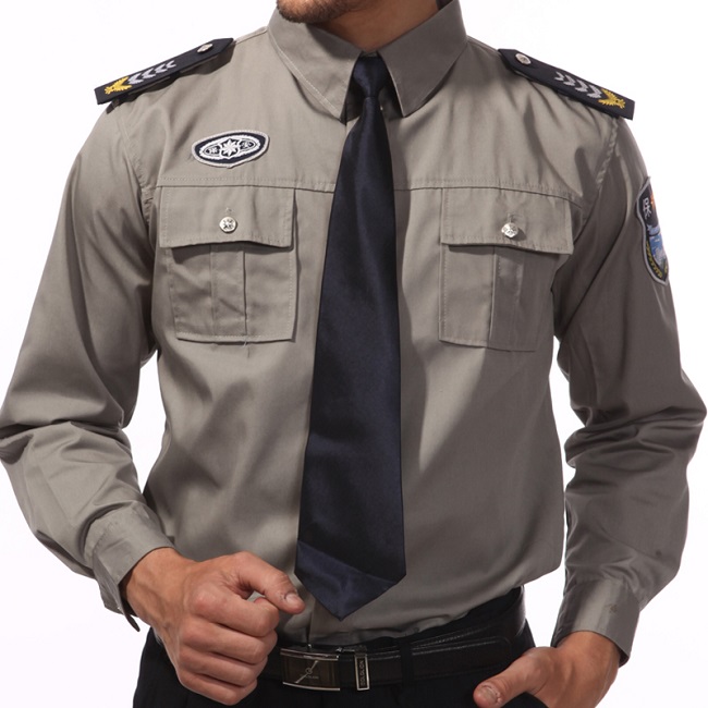 安全な警備制服