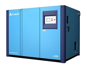 オイルインジェクションロータリースクリューコンプレッサーコンペア- L...