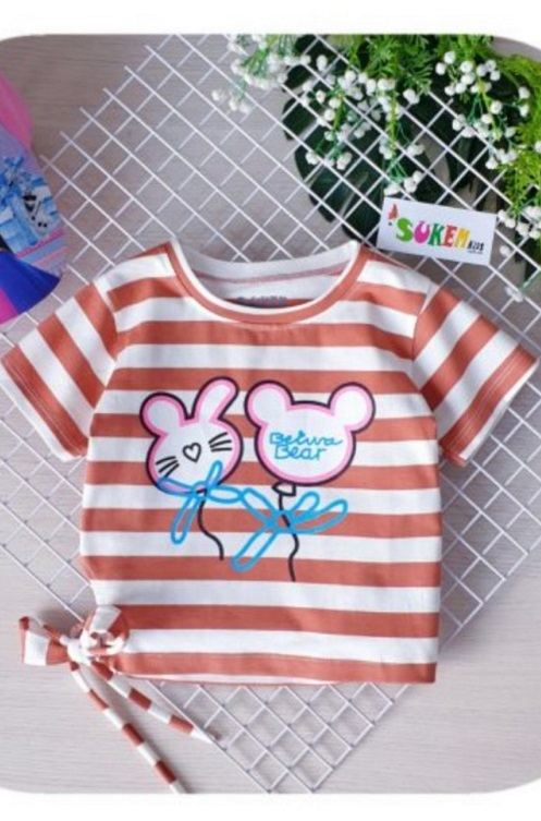 PA 001 女の子のTシャツ