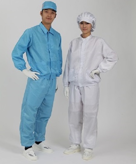 抗静電クリーンルーム衣服