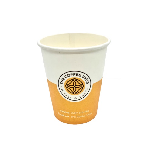 9オンスのコーヒーペーパーカップ