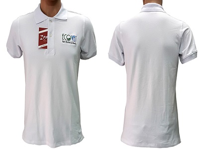 労働者の制服のTシャツ