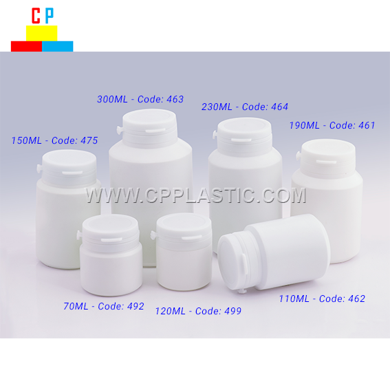 65ml - 300ml プラスチックボトル