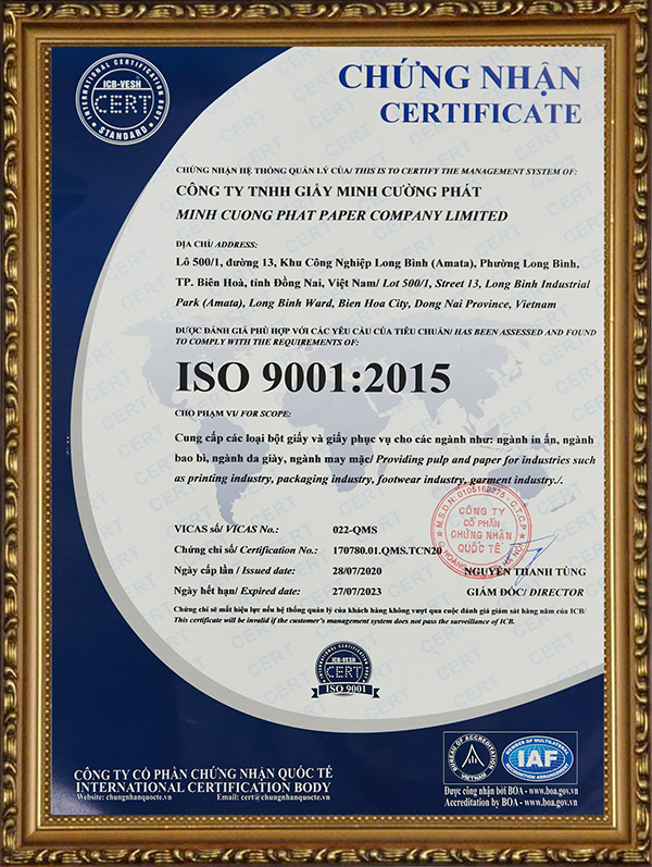 ISO 9001:2015を日本語に翻訳してください。